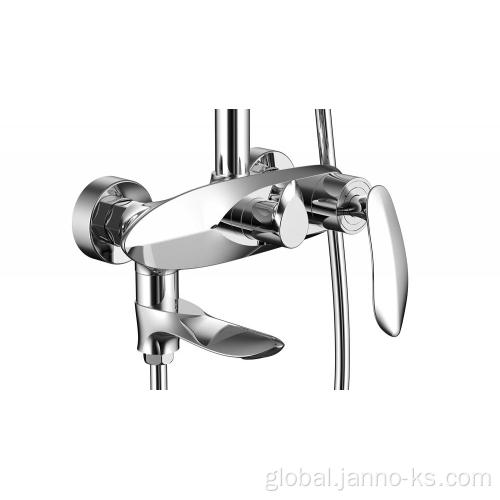 China Brass Wall Mounted Shower Faucet Manufactory